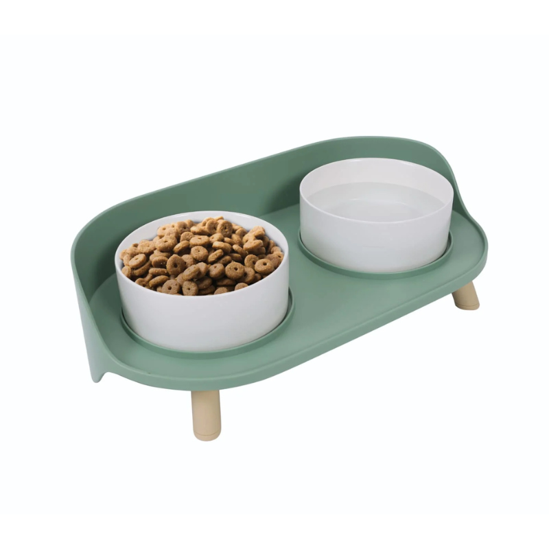 Comedero Doble Elevado Altitude M-Pets - Imagen 3