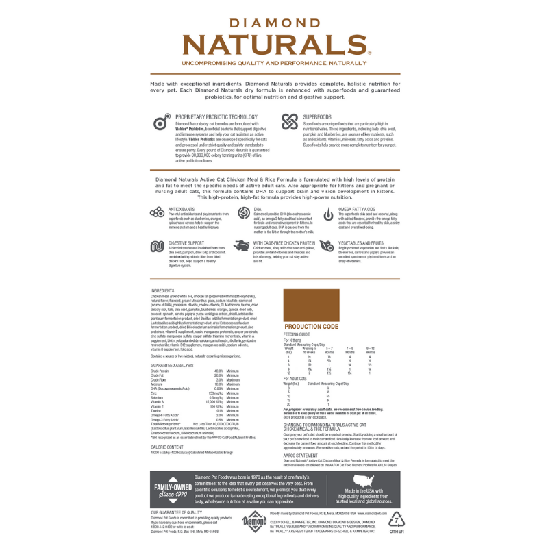 Diamond Naturals Active Cat - Imagen 2