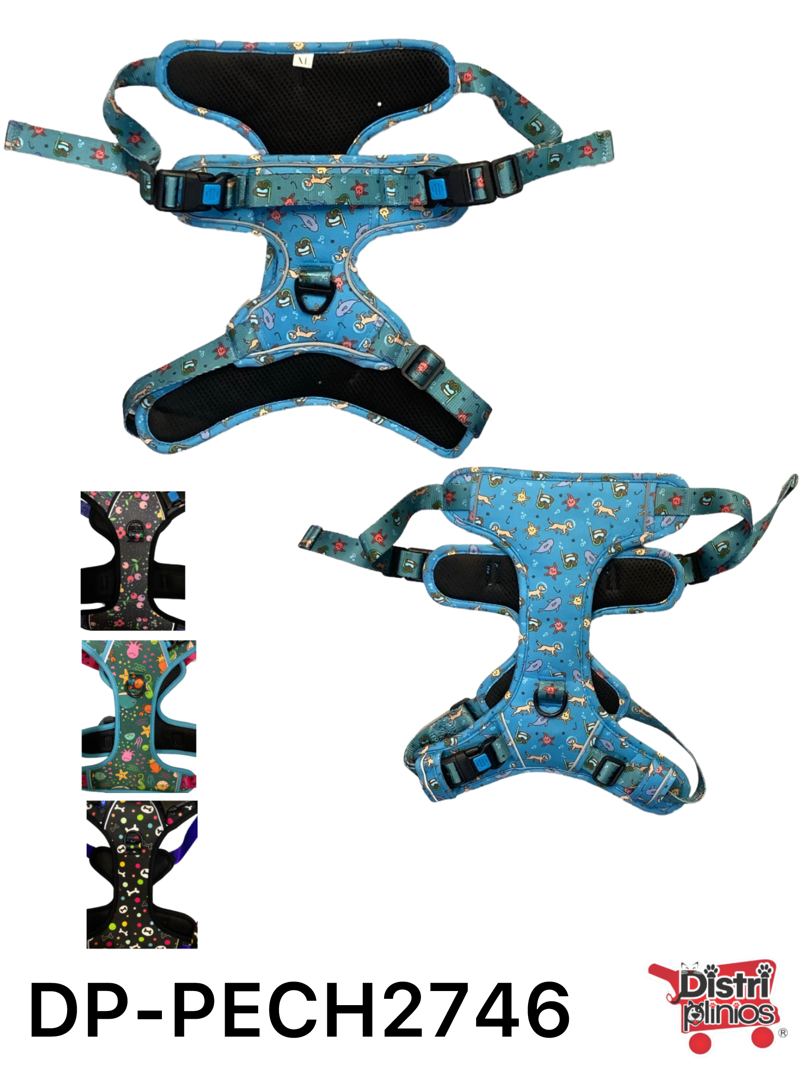 Arnés de control ajustable talla xl